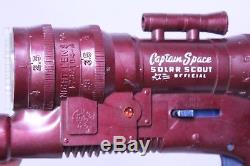 Vintage Marx Plastic Official Captain Space Solar Scout Space Rifle Ray Gun