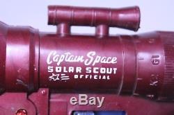 Vintage Marx Plastic Official Captain Space Solar Scout Space Rifle Ray Gun