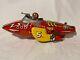 Vintage Marx Roicket Fighter Windup Tin Space Toy U-69