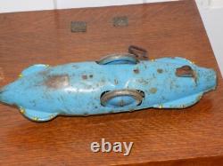 Vintage Marx Tom Corbett Space Cadet Tin Wind Up Rocket Toy