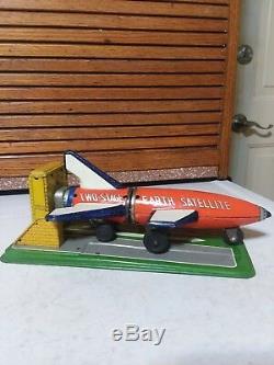 Vintage Marx Two-Stage Earth Satellite Rocket Toy 1957