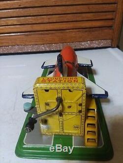 Vintage Marx Two-Stage Earth Satellite Rocket Toy 1957