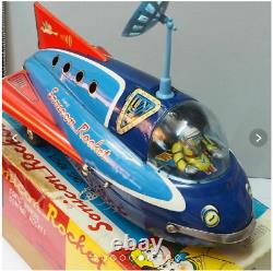 Vintage Masdaya Sonicon Space Patrol Car Tinplate Space RocketJP