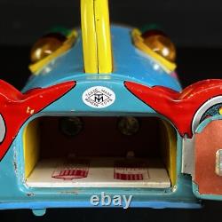 Vintage Masudaya Modern Toys Moon Rocket Tin Toy Japan NICE