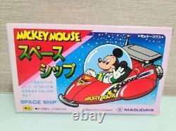 Vintage Masudaya Walt Disney Company Mickey Mouse Spaceship with Box Unused JP F/S