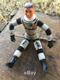 Vintage Mattel 1966 Major Matt Mason Man in Space Figure Bendable Astronaut