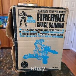 Vintage Mattel 1967 Major Matt Mason Firebolt Space Cannon #6340 with Box READ