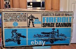 Vintage Mattel 1967 Major Matt Mason Firebolt Space Cannon #6340 with Box READ