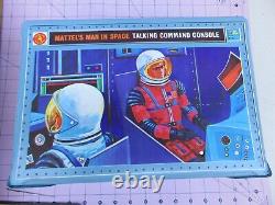 Vintage Mattel 1968 Major Matt Mason Man Space Talking Command Console Gem withBox