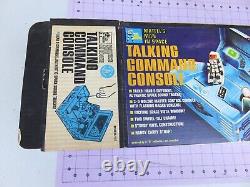 Vintage Mattel 1968 Major Matt Mason Man Space Talking Command Console Gem withBox