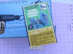 Vintage Mattel 1968 Major Matt Mason Man Space Talking Command Console Hang Tag