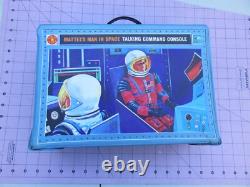 Vintage Mattel 1968 Major Matt Mason Man Space Talking Command Console Hang Tag