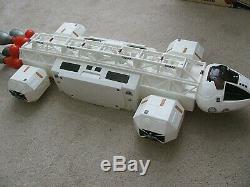 Vintage Mattel SPACE 1999 EAGLE 1 SPACE SHIP 96% Complete Whiteness Restored