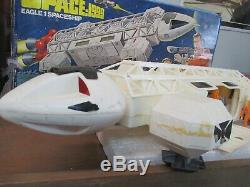 Vintage Mattel SPACE 1999 EAGLE 1 SPACE SHIP and BOX Near Complete