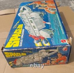 Vintage Mattel Space 1999 Eagle 1 Transporter Near Complete With Box & Figures