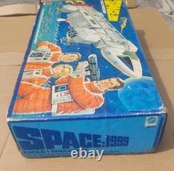 Vintage Mattel Space 1999 Eagle 1 Transporter Near Complete With Box & Figures