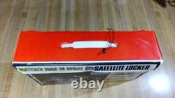 Vintage Mattel's Man In Space Satellite Locker, 1967, major mason, space suit. 