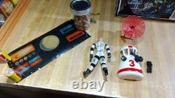 Vintage Mattel's Man In Space Satellite Locker, 1967, major mason, space suit. 