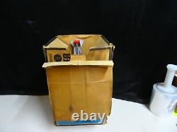 Vintage Mattel's Man In Space Space Crawler withSled and Figure in Original Box