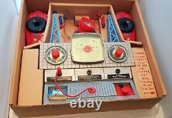 Vintage Merit Dan Dare Space Control Radio Station 1960's Boxed & Working