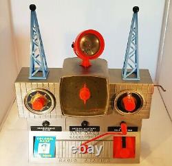 Vintage Merit Dan Dare Space Control Radio Station 1960's Boxed & Working