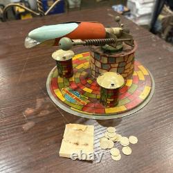 Vintage Metal Tin Toy SPUTNIK SPACE ROCKET TOY MADE IN ARGENTINA