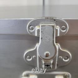 Vintage Mid-Century Spacemaster Tin Toy Chest, SF Space Interior, 1950s-60s