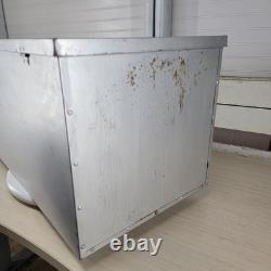 Vintage Mid-Century Spacemaster Tin Toy Chest, SF Space Interior, 1950s-60s