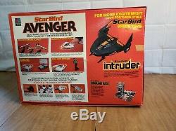 Vintage Milton Bradley Star Bird Avenger With Box and Intruder