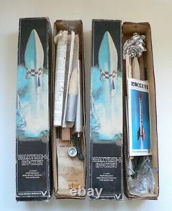 Vintage Modelers Aero-Space Kit 901 VALKYRIE 2 ROCKET Boxed Set Vashon Ind 1970s