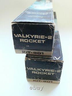Vintage Modelers Aero-Space Kit 901 VALKYRIE 2 ROCKET Boxed Set Vashon Ind 1970s
