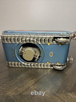 Vintage Modern Tin Toy M-18 Space Tank, Test Ed And Works