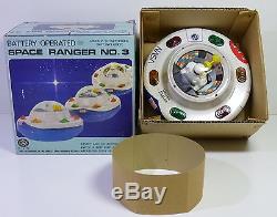 Vintage Modern Toys # 1960's NASA SPACE RANGER no3 flying saucer with Box