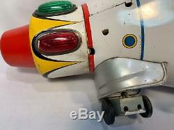 Vintage Modern Toys Apollo Tin Litho Battery Operated Toy Works Space Japan