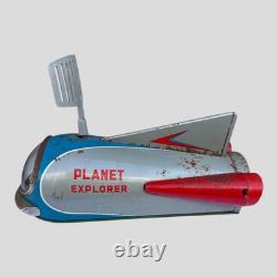 Vintage Modern Toys Japan Tin Planet Explorer Space Toy Astronaut AS-IS