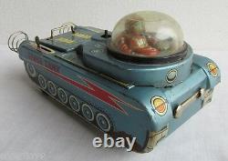 Vintage Modern Toys M-18 Space Tank, Motor Works, For Restore Repair Or Parts