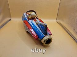 Vintage Modern Toys MT Space Rocket No 9 Tin Toy Japan 32cm 12.6 Astronaut