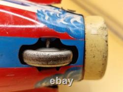 Vintage Modern Toys MT Space Rocket No 9 Tin Toy Japan 32cm 12.6 Astronaut