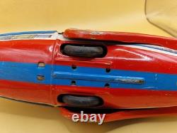 Vintage Modern Toys MT Space Rocket No 9 Tin Toy Japan 32cm 12.6 Astronaut