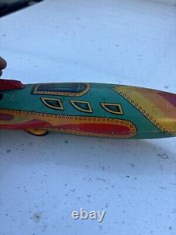 Vintage Modern Toys Tin Toy Space Ship X5 Toy Vtg Japan