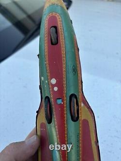 Vintage Modern Toys Tin Toy Space Ship X5 Toy Vtg Japan