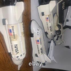 Vintage NASA Toy Lot with Space Shuttles