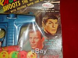 Vintage NBC Star Trek Tracer Disc Gun Ray-Line 1966 Unopened RAPID FIRE