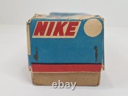 Vintage NIKE Tin Toy Rocket Masuya Japan Made Friction Powered with Box US Army