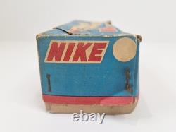 Vintage NIKE Tin Toy Rocket Masuya Japan Made Friction Powered with Box US Army