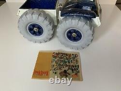 Vintage NO. 2546 TONKA CRATER CRAWLER W BOX & LOOKBOOK SPACE TOY NICE