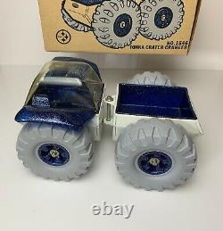 Vintage NO. 2546 TONKA CRATER CRAWLER W BOX & LOOKBOOK SPACE TOY NICE