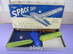 Vintage NOS 1950's Marxman Skyro Plane Space Ship Aircraft Toy MINTY VERY RARE