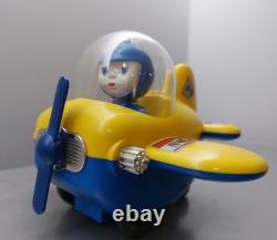 Vintage NOS Sovi Space Age Toy Space Plane Soviet Plastic Toy CCCP Friction Toy