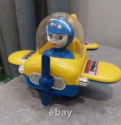Vintage NOS Sovi Space Age Toy Space Plane Soviet Plastic Toy CCCP Friction Toy